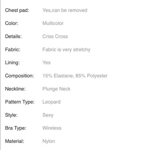 One piece. Nwot. - Picture 5 of 5